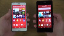 Sony Xperia Z3 Compact vs Sony Xperia E3 Aliexpress First Review 4K