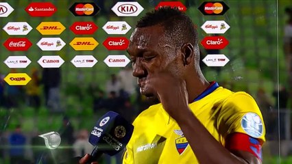 Copa América - Ayoví: ''Los errores nuestros nos condenaron''