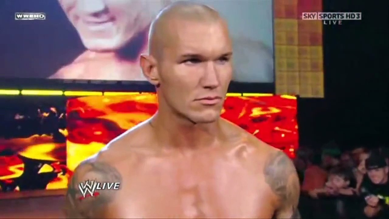 John Cena vs Randy Orton in steel cage match full in HD