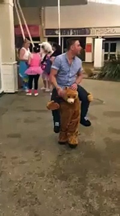 Ride on costume Teddy Bear