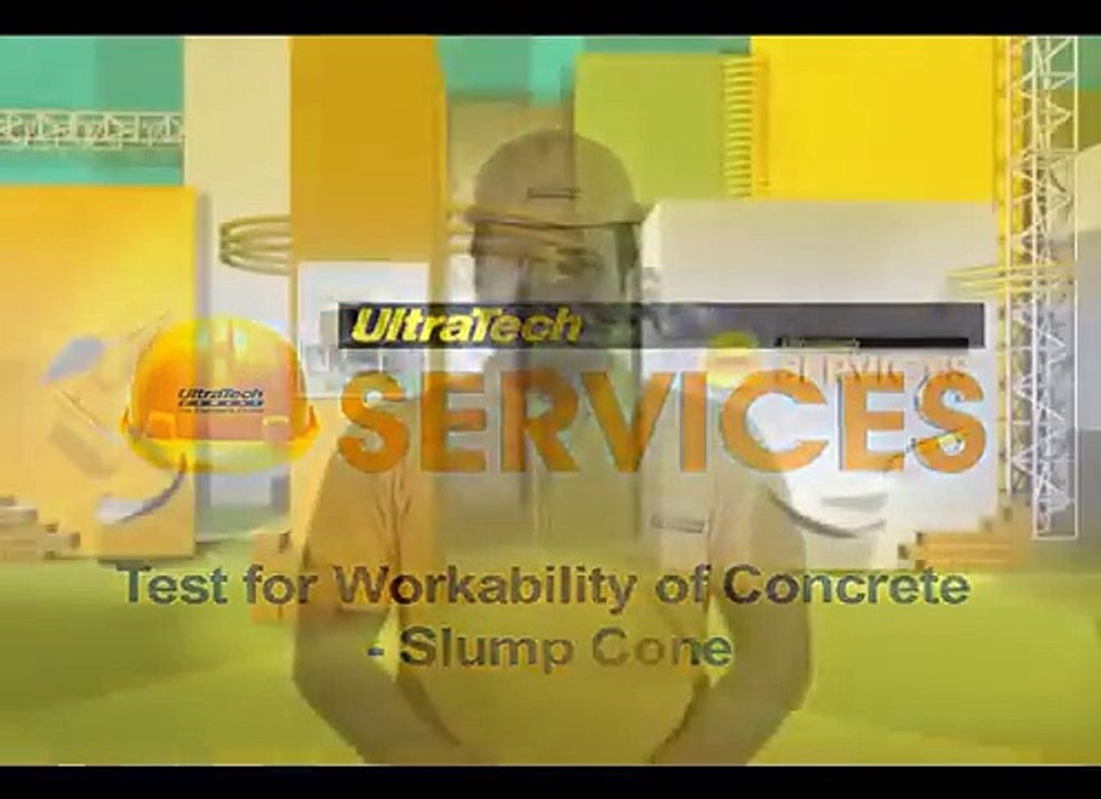 TEST FOR WORKABILITY OF CONCRETE - SLUMP CONE