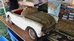 Lambrecht Auction Barn Find Pedal Car Corvette Super Rare Collector Barn Find
