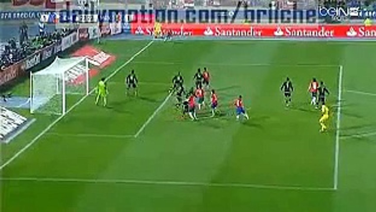 1-1 Arturo Vidal Header Goal | Chile vs Mexico 2015 HD