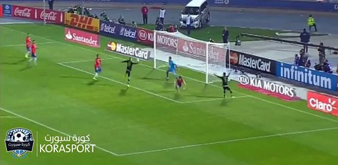 هدف المكسيك الاول في تشيلي