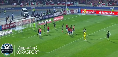 هدف تشيلي الاول في المكسيك