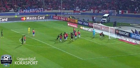 هدف المكسيك التاني في تشيلي