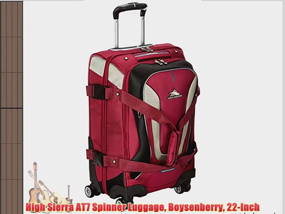 High sierra at7 22 inch spinner luggage hotsell