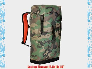 The North Face Base Camp Citer (Military Green Woodland Print/TNF Black)