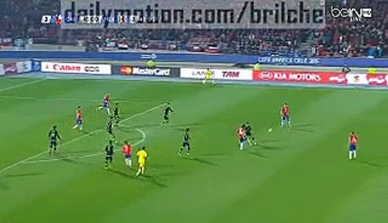 2-2 Chile vs Mexico 1st half | All Goals