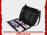 Lencca Esvivina Clutch - Convertible Crossbody Purse Bag fits Samsung Galaxy Tab S 8.4  Tab