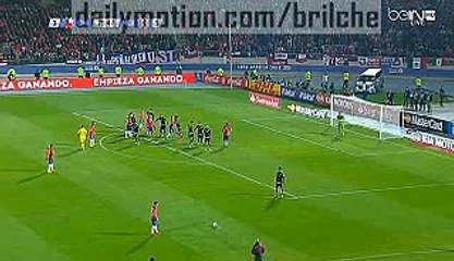Charles Aranguiz Amazing Free-Kick Chance | Chile vs Mexico 2015