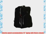 Kipling Alcatraz II Wheeled Backpack with Laptop Protection (Black)
