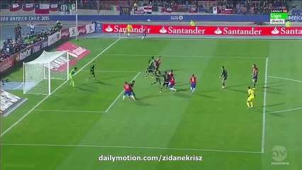 Todos Los Goles y Resumen | Chile 3:3 Mexico 15.06.2015