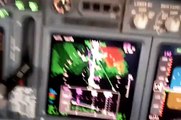 B737-900ER cockpit landing at Jayapura