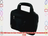 rooCASE Netbook Carrying Bag for Acer Cromia AC761 11.6-Inch HD Chromebook Wi-Fi 3G - Deluxe