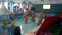 Traditionnal dance by children at school in Thailand