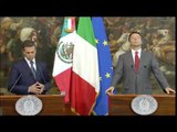 Roma - Renzi incontra il Presidente del Messico, Enrique Peña Nieto (15.06.15)