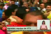 ESBIRROS de MANUEL ROSALES Agredieron al periodista JORGE AMORIN de  VTV en el estado Zulia
