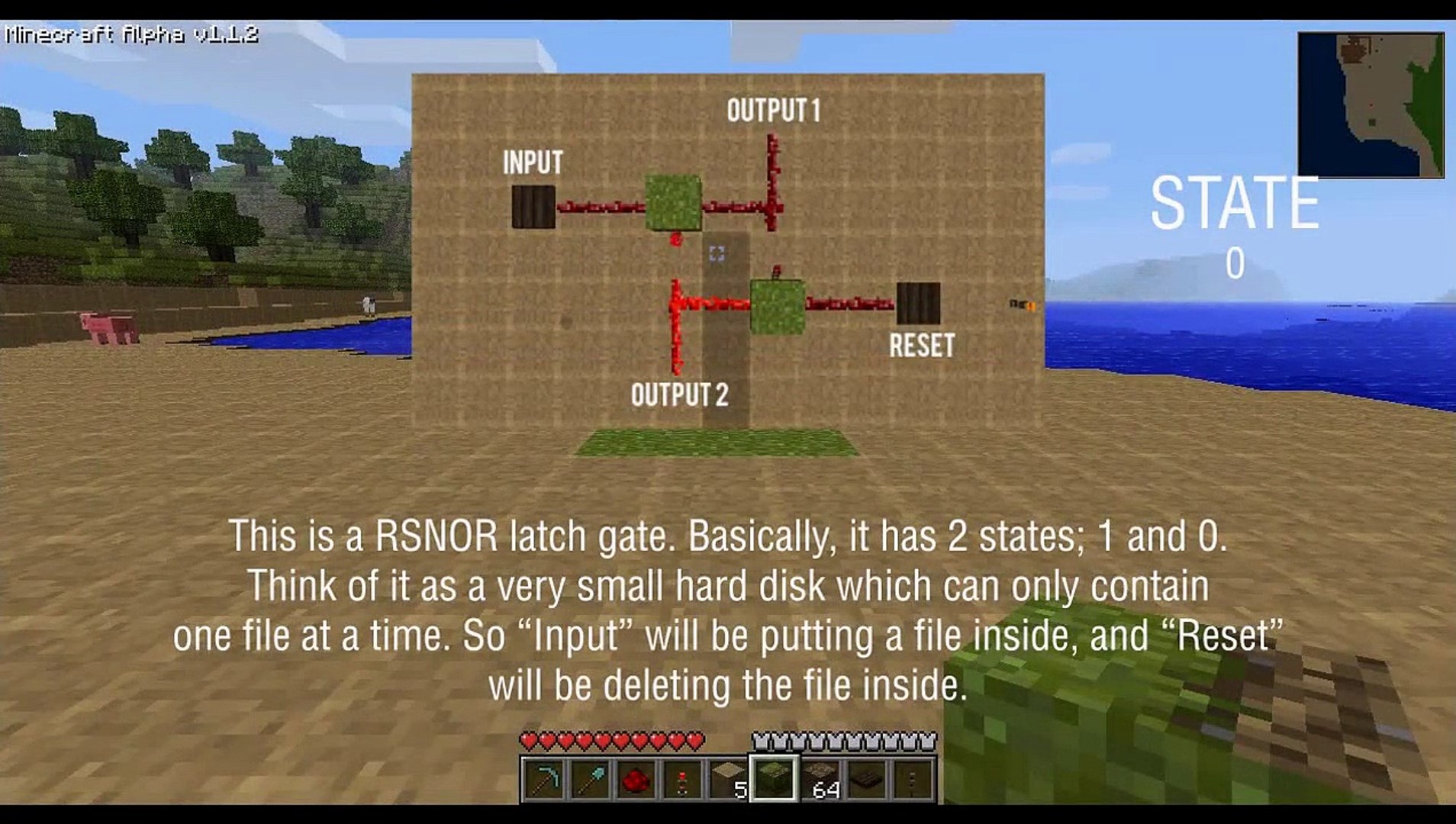 Minecraft Sequential Order Sensitive Lock System Tutorial