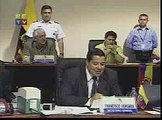 Sesión clausura Asamblea Constituyente Ecuador