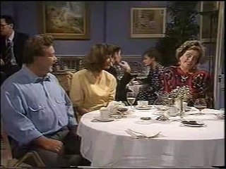 Hale and Pace - dinner conversation
