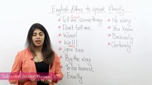 English fillers to speak fluently. ( Gap fillers)  Free English lesson