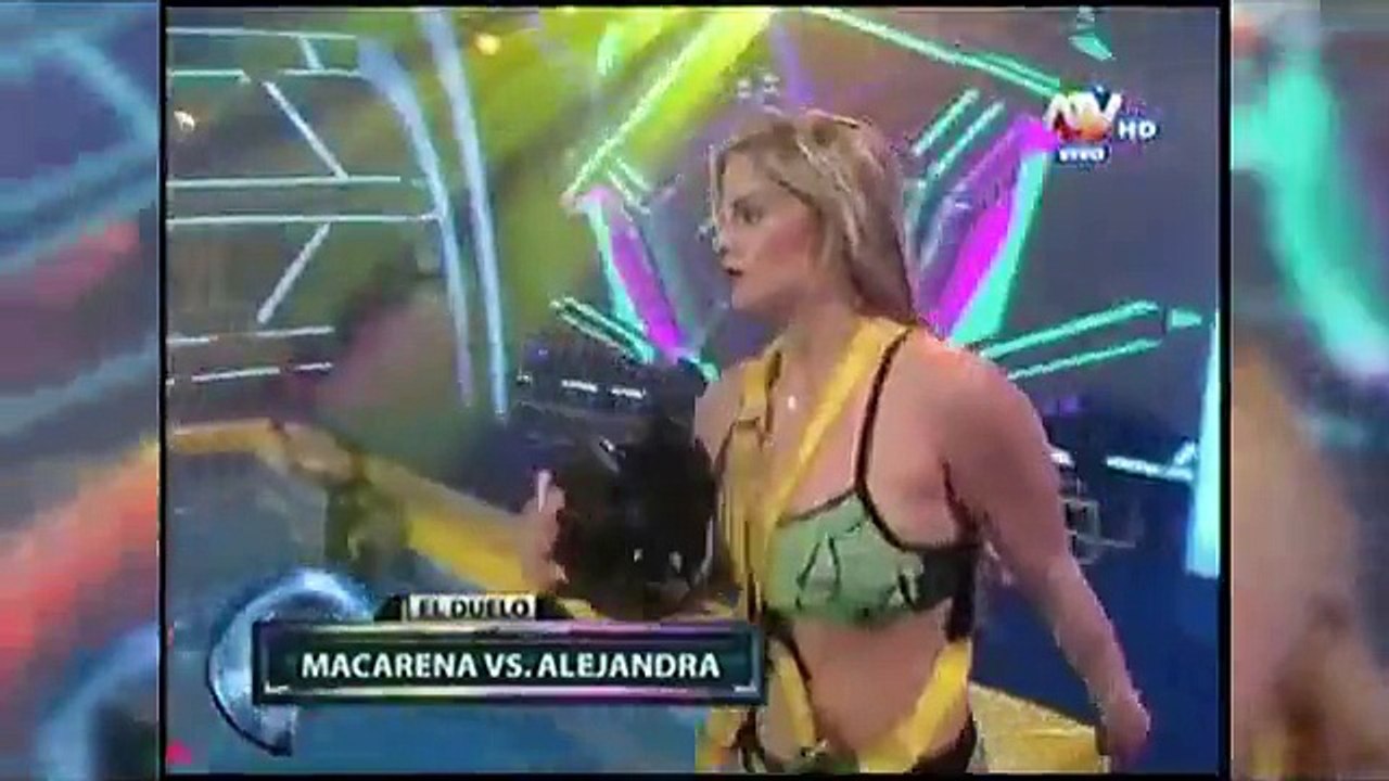 Combate: Alejandra Baigorria pierde los papeles y se va del set