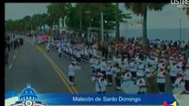 Inicio desfile Militar Republica Dominicana- Inauguramentacion presidente Danilo Medina Sanchez