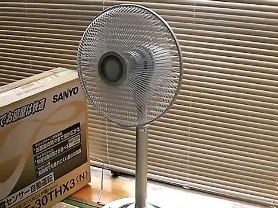 サンヨー扇風機EF-30THX3立体風「マジックターン」∞