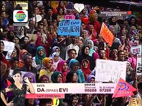Dangdut Academy 2 Konser Kemenangan Evi Masamba Makan Darah Full Komentar Juri