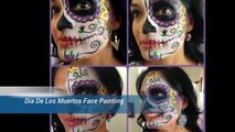Sugar Skull Day of the Dead Halloween Makeup Tutorial by EyedolizeMakeup with MyCupcakeAdd