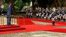 Los príncipes de Asturias Felipe de Borbón y Letizia de viaje en Portugal - 30/5/2012