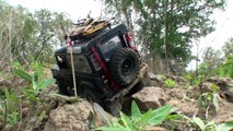 RC Trial - extreme off road 4 - Defender 90, Hummer H1, Wraith