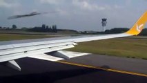 Take-off Brussels with Pegasus Airlines Boeing 737-800 EBBR TAKE OFF