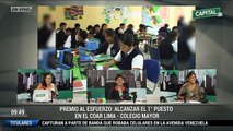 Entrevista al primer puesto a los Colegios de Alto Rendimiento en Lima