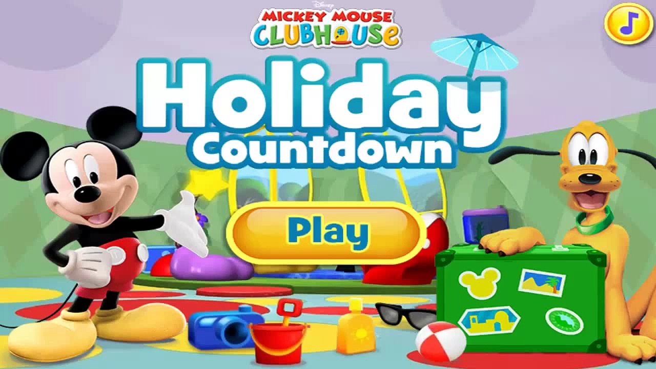 ♥ Disney's Mickey Mouse Clubhouse Holiday Countdown (Learning Game For Kids)