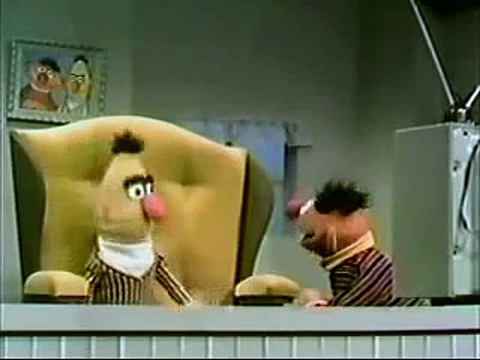 Classic Sesame Street - Ernie and Bert's TV chair showdown