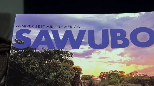 Business Class on South African Airways, Frankfurt to Johannesburg