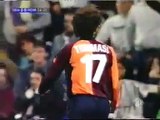 Real Madrid - Roma (0-1), Totti [2001/02] commento di Carlo Zampa