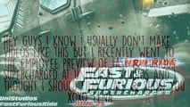 Fast and Furious Supercharged ride Universal Studios Hollywood