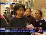 América Noticias - 10.07.13 - Adolescente víctima de bullying se quitó la vida en su casa