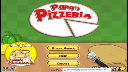Test Jeux flash - ep.01 - Papas Pizzeria !
