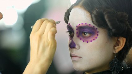 Making The Bond Movie 'Spectre' In Mexico and Makeup