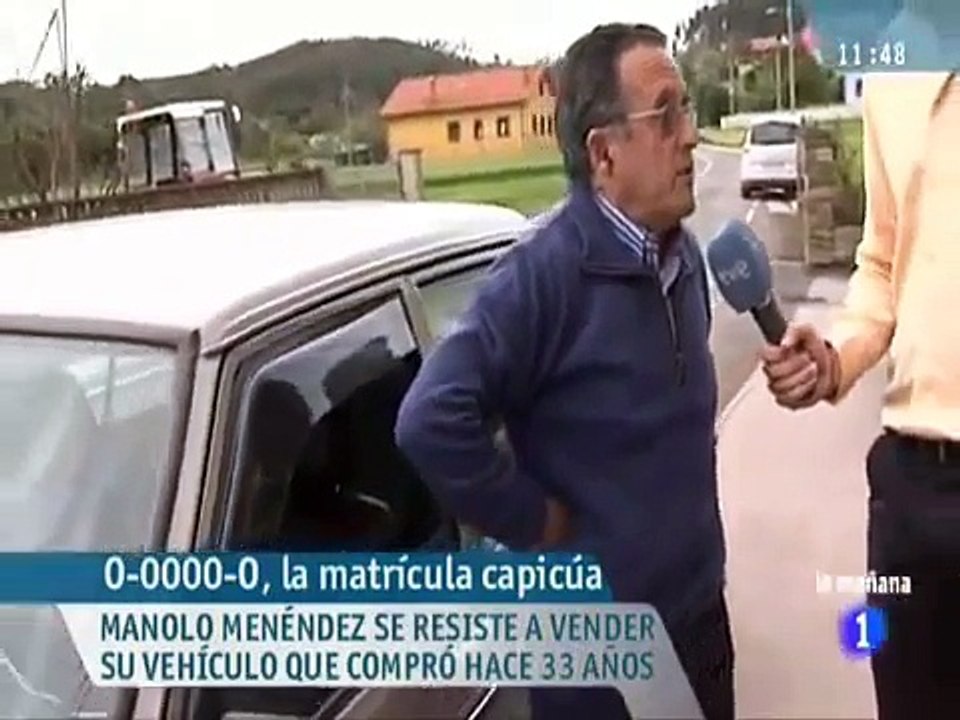 Seat 131 muy especial, matrícula O-0000-O