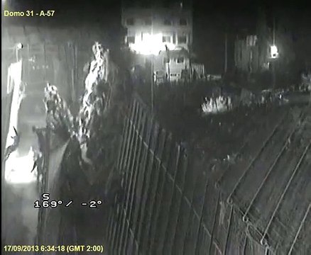 300 Immigrants jumping over border fence look like zombies!