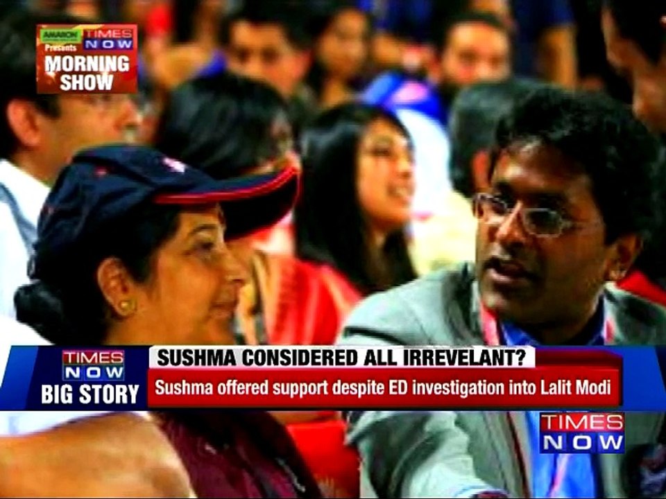 Sushma considered all irrelevant?