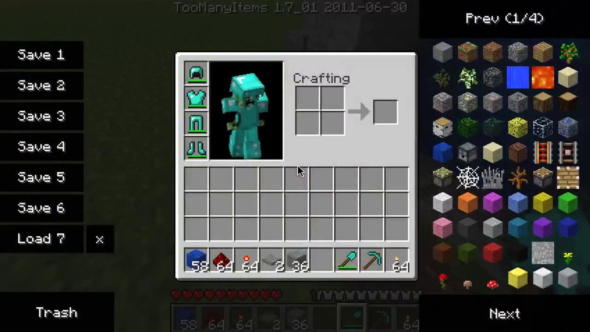 Minecraft How To Make A Sticky Piston Door 2 Tutorial Video