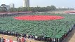 World largest human flag In Bangladesh, World Record Bangladesh