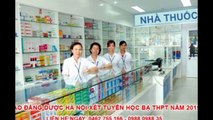 Cao đẳng Dược Hà Nội Xét tuyển học bạ THPT năm 2015