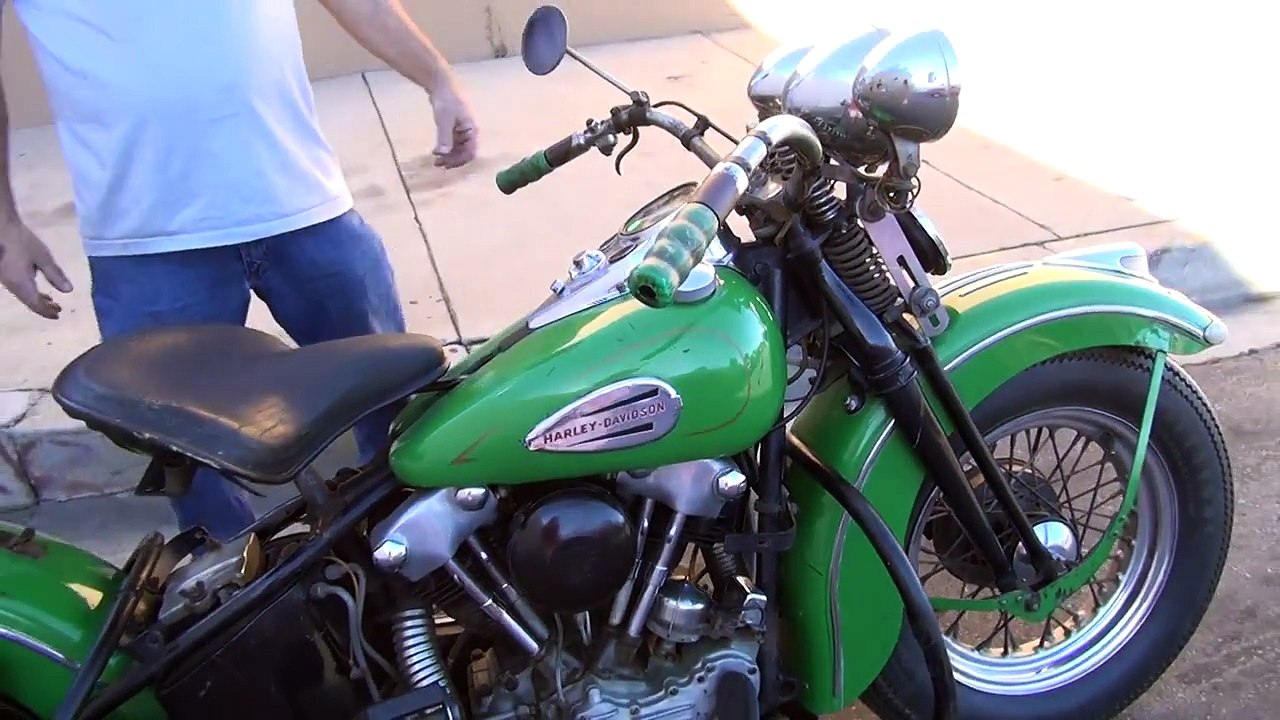 Hunting Harleys, 1940 OP "Greenie" makes it home